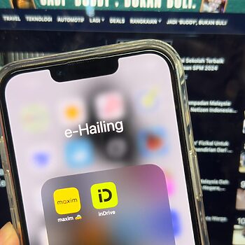 PENGHANTAR Gesa Kerajaan Sekat InDrive, Maxim, Kenapa?