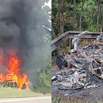Ferrari Terbakar Langgar Penghadang, Pemandu Singapura Didenda 4 Ferrari Terbakar Langgar Penghadang, Pemandu Singapura Didenda