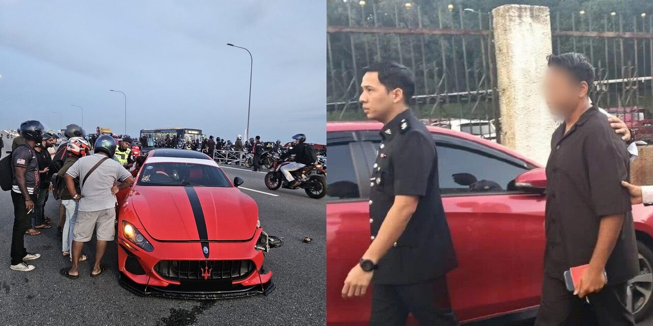 Penjawat Awam Singapura Mengaku Tak Bersalah Pandu Maserati Berbahaya