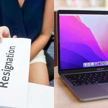 Wanita Berhenti Mengejut Dari Tempat Kerja Dan Rembat MacBook Pro Sebagai ‘Tebus’ Tiada Bonus