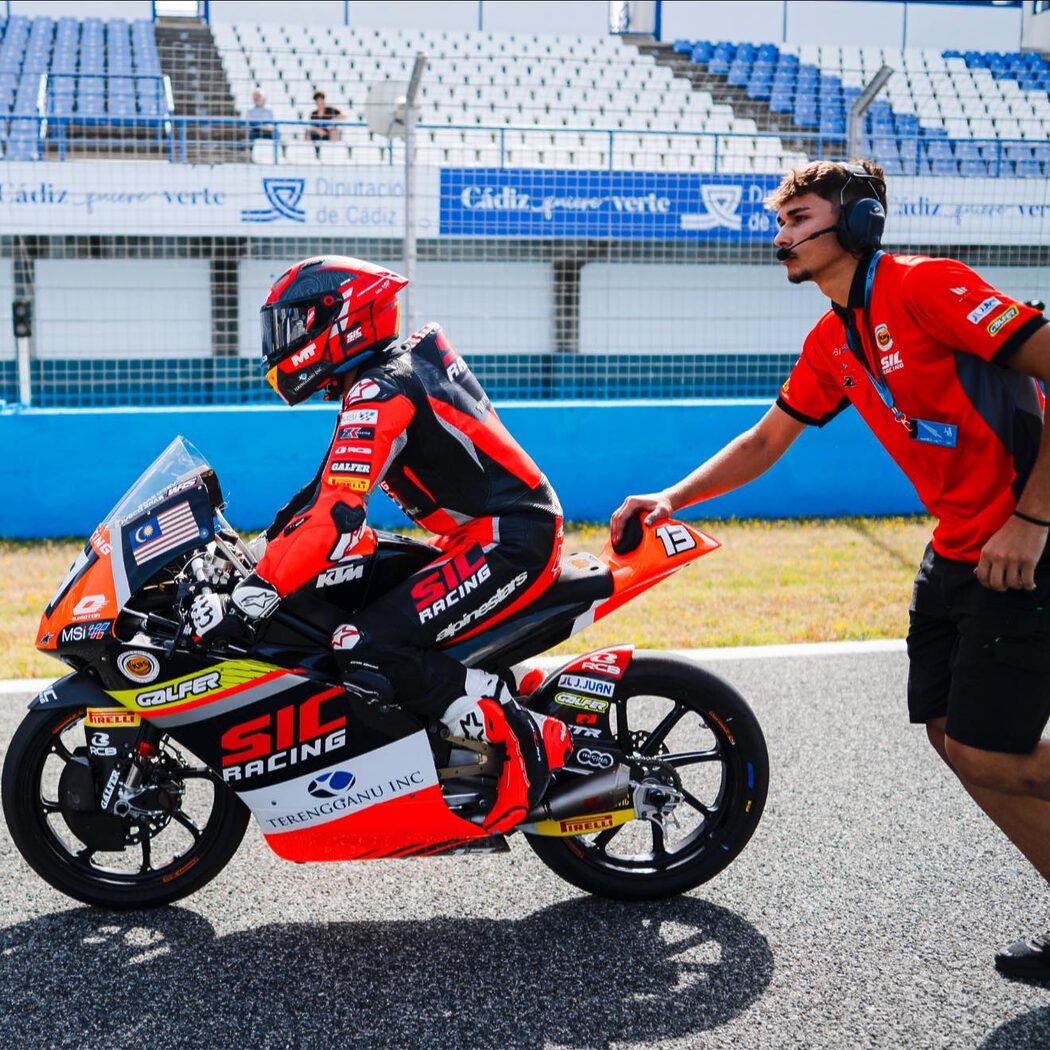 FIM JuniorGP 2025: Hakim Danish Sasar Peningkatan Prestasi Di Magny Cours 3 FIM JuniorGP