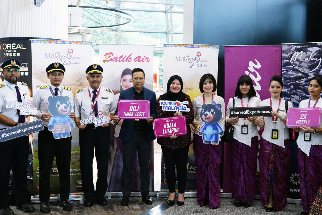Jejak Pertama Dari Dili Ke KL, Batik Air Buka Laluan Baharu ASEAN