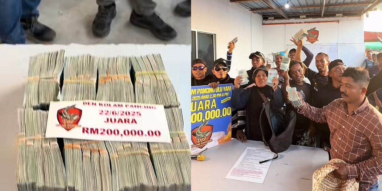 Warga Indonesia Senyum Lebar Menang RM200,000 Dari Pertandingan Pancing Di Malaysia