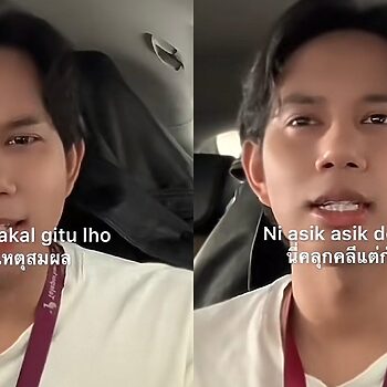 ‘Lebih Kurang Je’ - Pemuda Thailand Hairan Lihat Warga Indonesia Tak Boleh Bertutur Bahasa Malaysia
