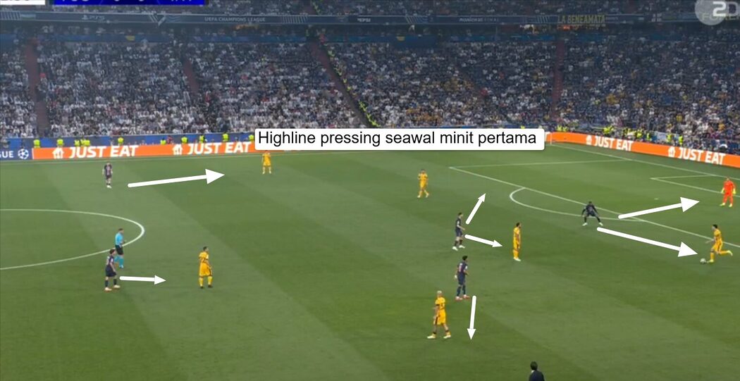 Analisis: Taktikal High Pressing PSG Lemaskan Inter Milan Di Final UCL