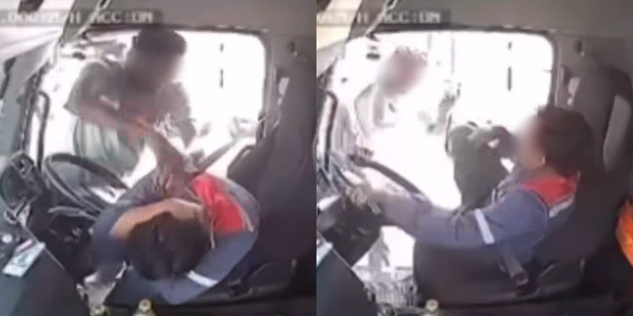 Netizen Puas Hati Tengok Cara 'Abang Tanker' Pertahankan Diri Selepas Dipukul Berkali-Kali