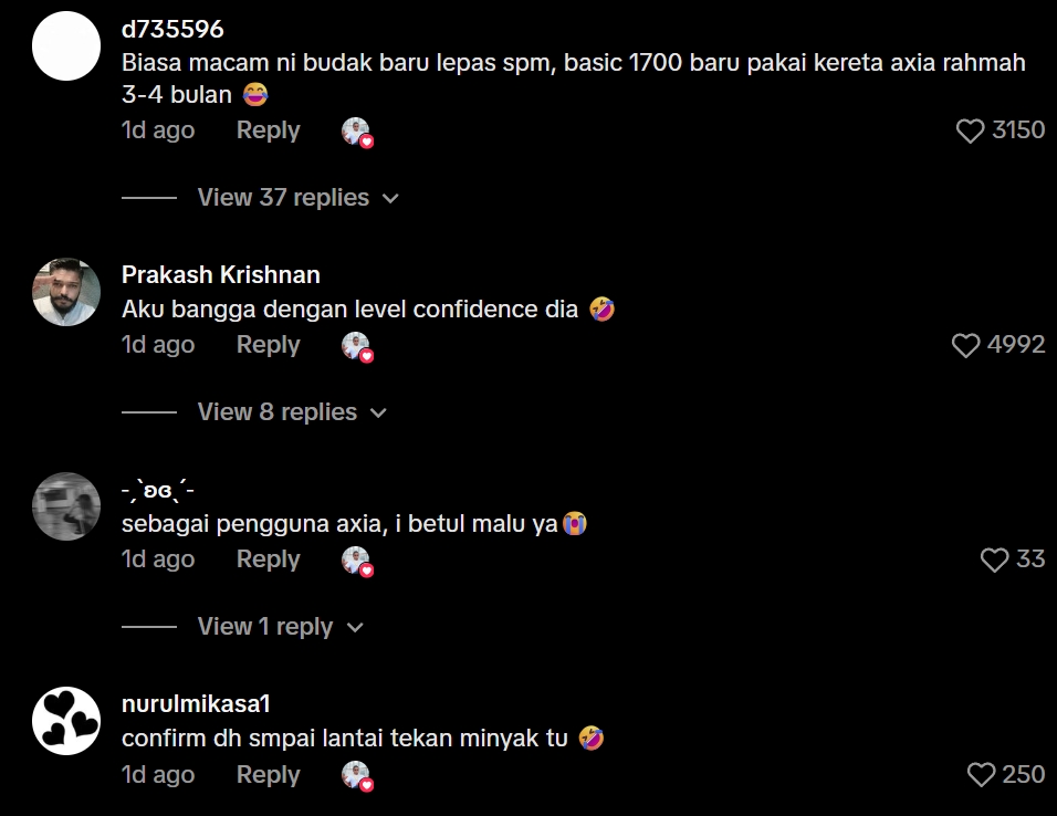 Axia Terlebih 'Confident' Menyelit Secara Merbahaya Untuk Potong Lamborghini Ketika Jalan Jem 2 axia