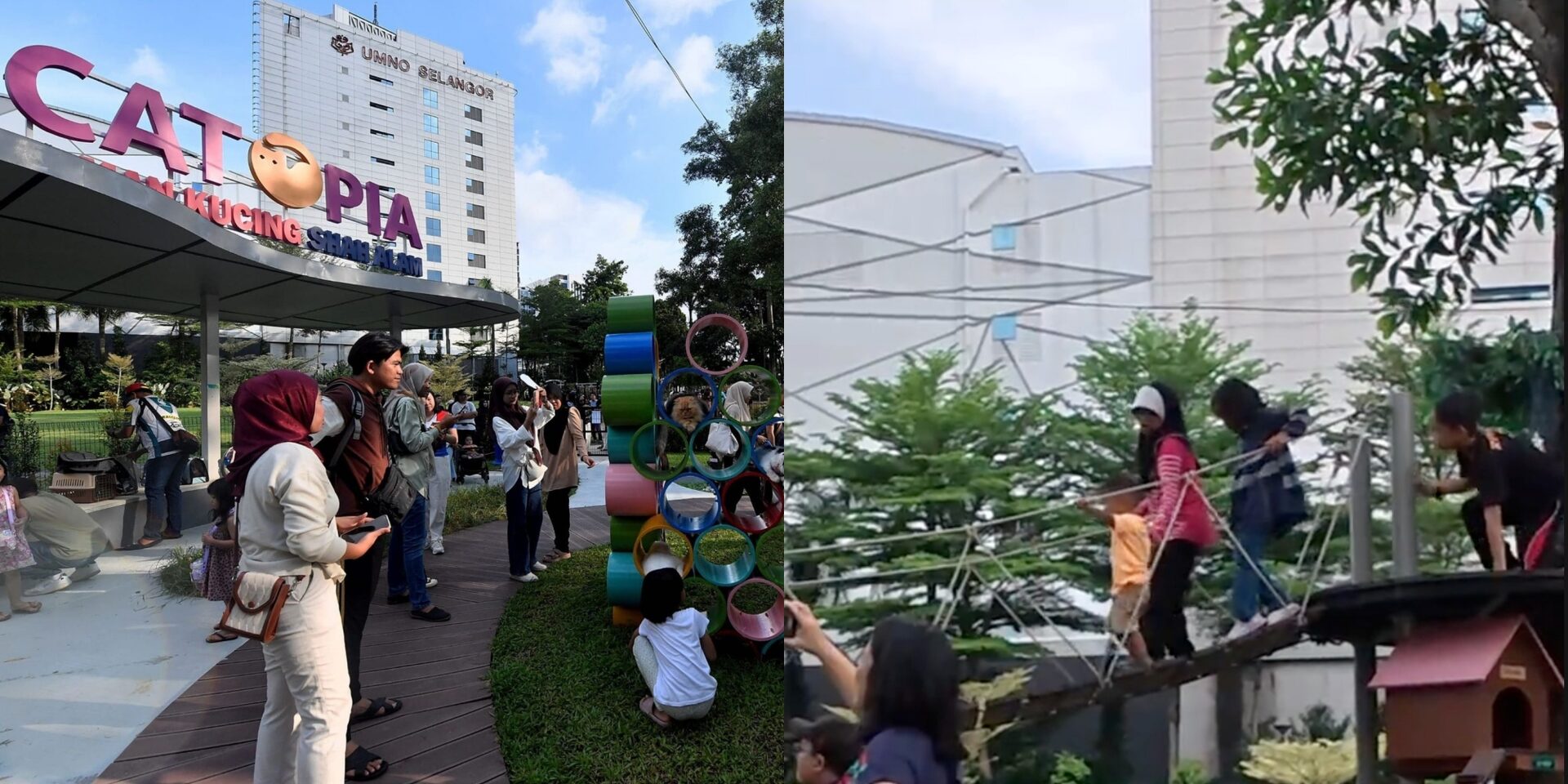 'Itu Bukan Taman Permainan' – Warganet Tegur Ibu Bapa Biarkan Anak-Anak Bermain Di Catopia