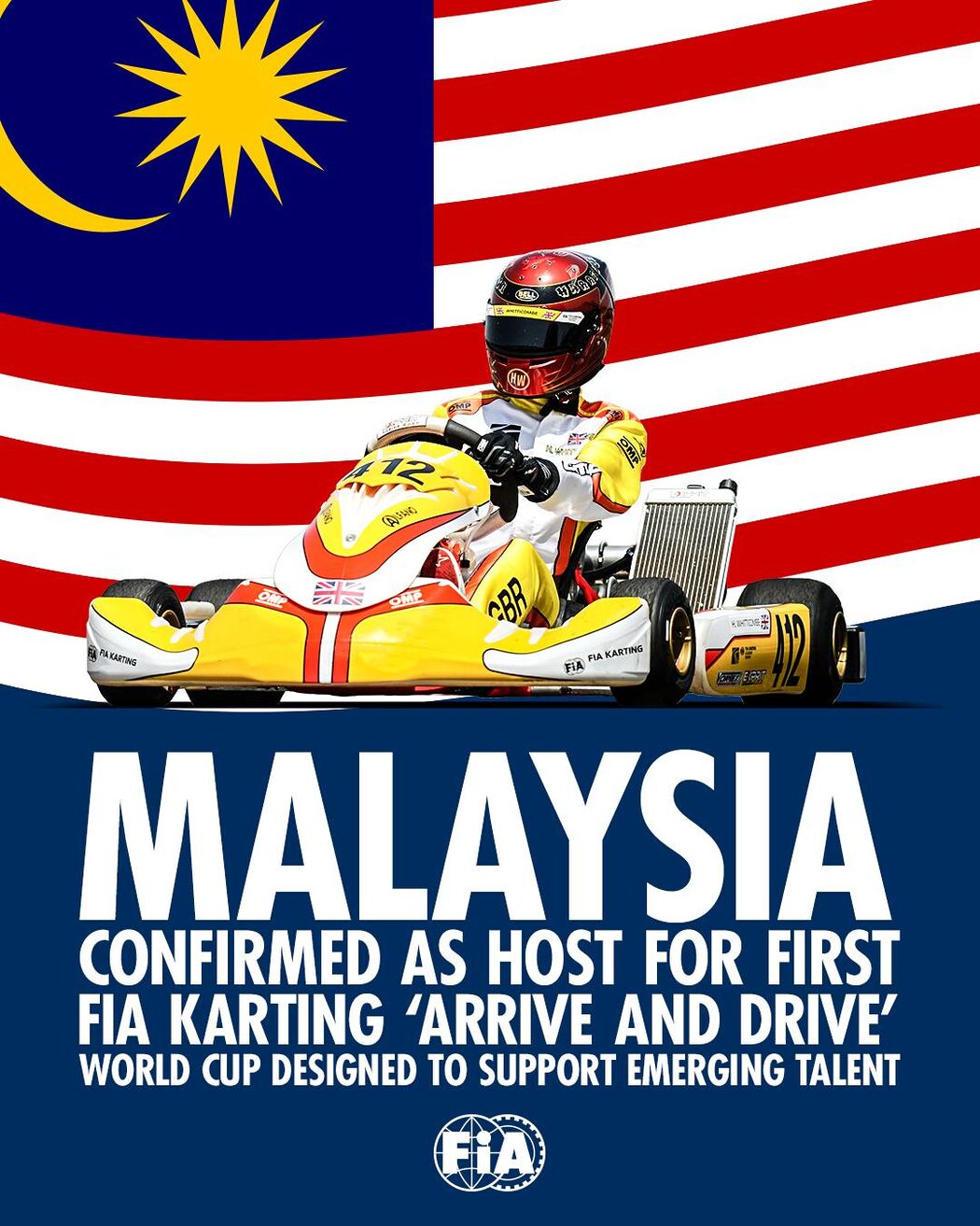 FIA Pilih Malaysia Jadi Tuan Rumah Perlumbaan Karting Akar Umbi Pertama Di Dunia 2 FIA Pilih Malaysia Jadi Tuan Rumah Perlumbaan Karting Akar Umbi Pertama Di Dunia