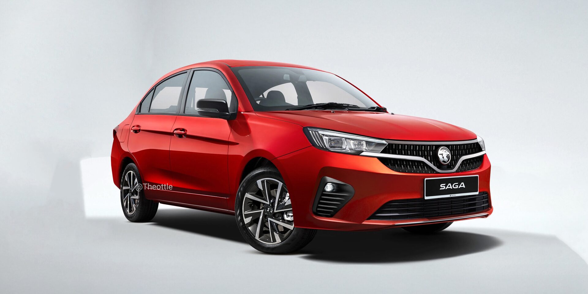 Gambaran Awal Model Proton Saga MC3