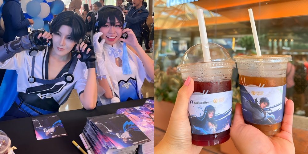 Siri Fruity Luckin Coffee Dilancar, Peminat Honor of Kings & Cosplay 'Ngopi' Sambil Berpesta