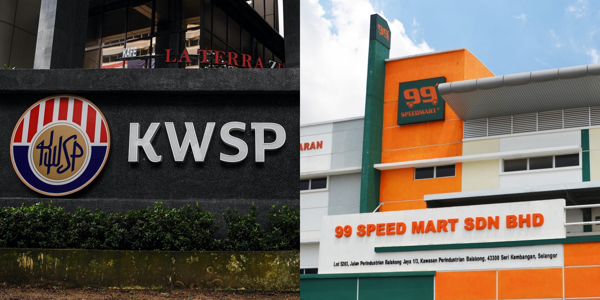 KWSP Kini Pemegang Saham Utama 99 Speedmart