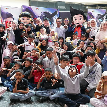REV Media Group Bawa Kegembiraan Kepada Komuniti Kurang Bernasib Baik Dengan Tayangan Istimewa Ejen Ali The Movie 2