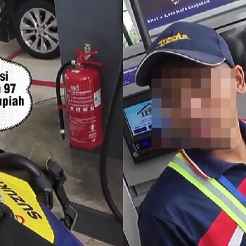 'Ala Nak Isi RM10 Je' - Rider Motor Besar Dari Indonesia Terkejut Tak Boleh Isi Minyak RON95 4 minyak