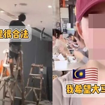 Wanita China Sindir Buruh Malaysia ‘Tak Cekap’, Selamba Bawa Pekerja Haram Dari Tanah Besar Untuk ‘Renovation’