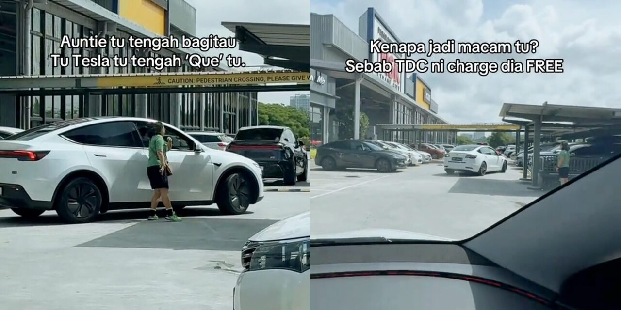 'Dah Curi Minyak Kuning, Caj EV Pun Nak Free' – Warga Emas Singapura Dikecam Cop Pengecas Tesla