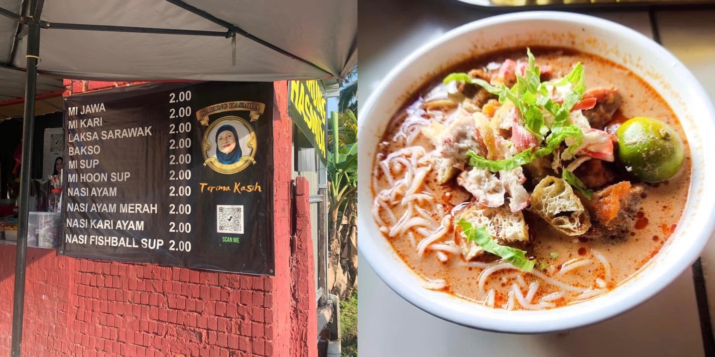 Warung 30 Tahun Ini Tak Naik Harga, Kekal RM2 Untuk Bantu Golongan Susah