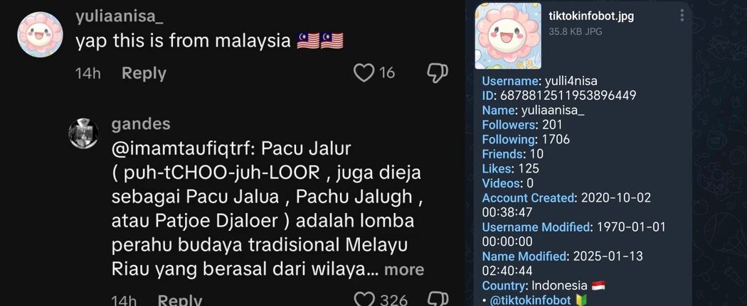 Komen Rakyat Malaysia ‘Claim’ Pacu Jalur Rupanya Dari Warga Indonesia