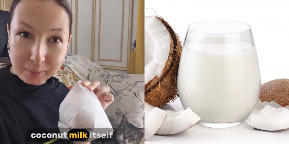 Wanita Rusia Terkejut Orang Malaysia Tak Minum Santan, Dakwanya Bagus Untuk Kecantikan