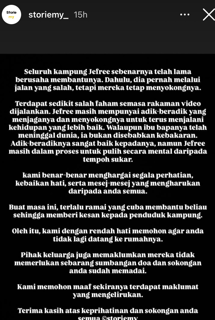 Video OKU Tular, Ini Cerita Sebenar Daripada Penduduk Kampung