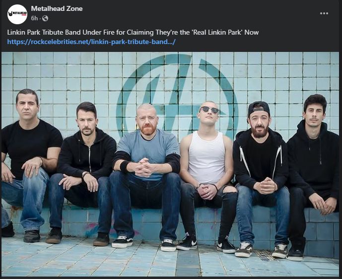Peminat Terkejut, Band Tribute Linkin Park Pula 'Claim' Diri Mereka Sebagai Real Linkin Park 3 Peminat Terkejut, Band Tribute Linkin Park Pula 'Claim' Diri Mereka Sebagai Real Linkin Park