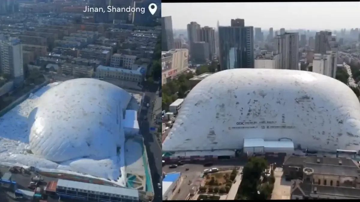 inflatable dome