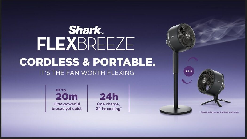 Sekali Cas, Jalan Sampai 24 Jam! Shark FlexBreeze Buat Ramai Terkejut Dengan Prestasi Dia