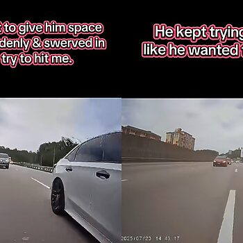 'Apa Salah Saya?' - Pemandu Honda Civic Dikecam, Kejar & Himpit Penunggang Motosikal 3 Pemandu Honda Civic Dikecam, Kejar & Himpit Penunggang Motosikal