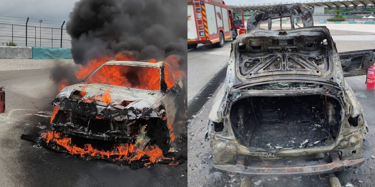Bukan Kebocoran Tangki, Ini Punca Sebenar BMW Terbakar Di Litar Sepang