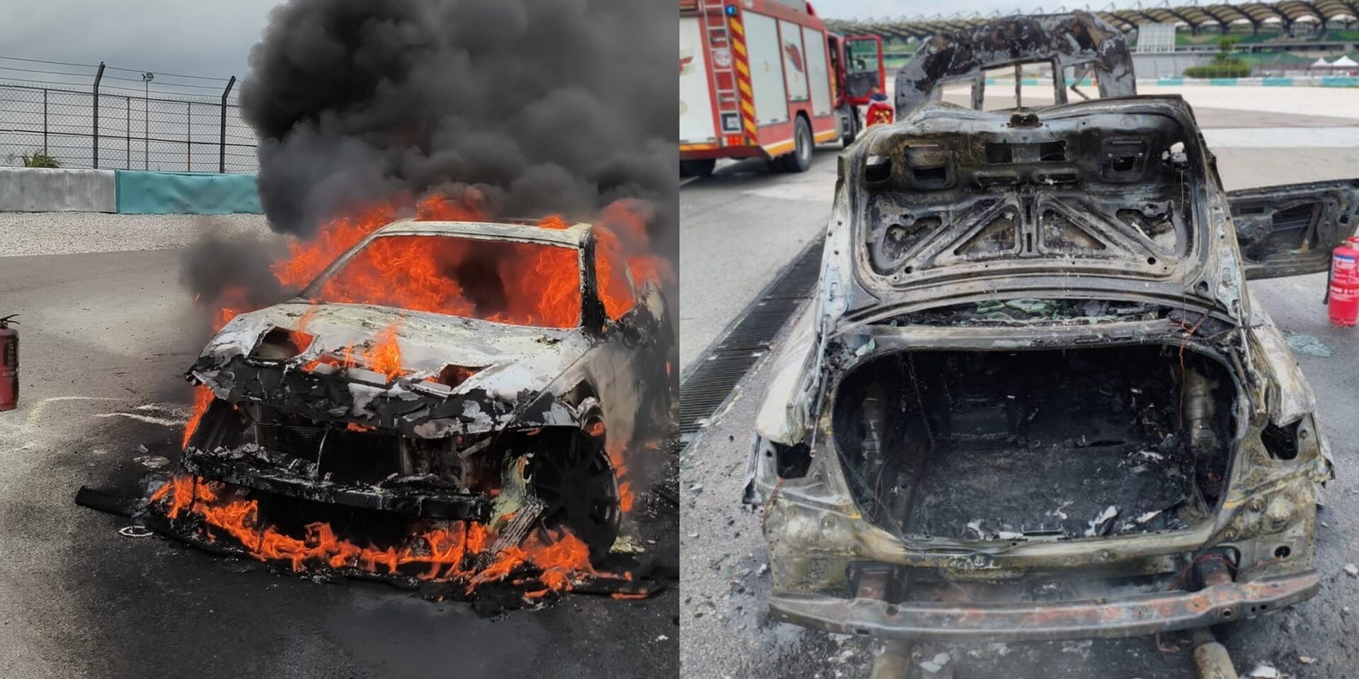 Bukan Kebocoran Tangki, Ini Punca Sebenar BMW Terbakar Di Litar Sepang