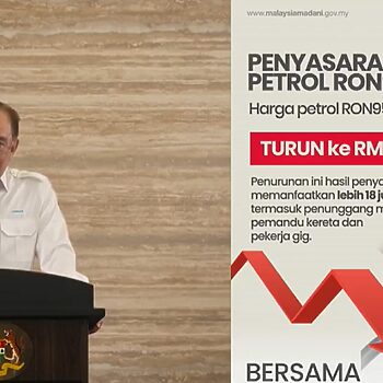 'Harga RON95 Bakal Turun RM1.99 Seliter Hanya Untuk Rakyat Malaysia' - Anwar Ibrahim