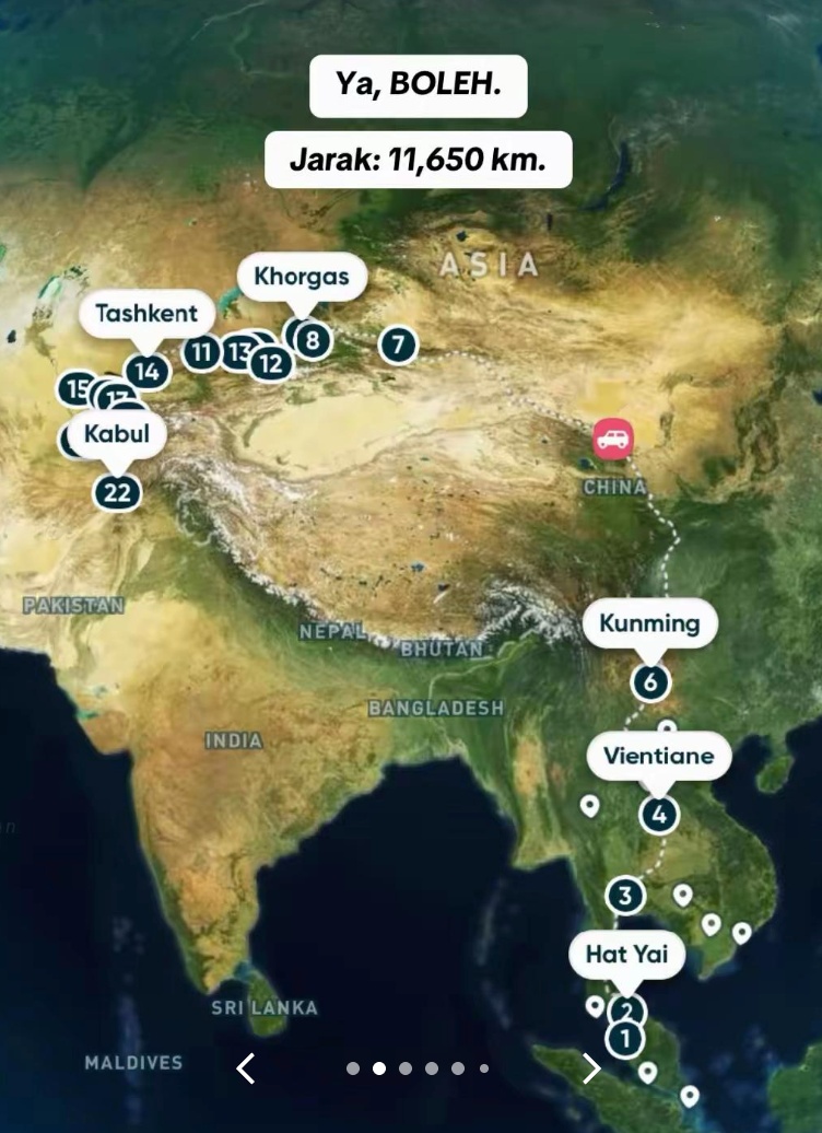 Kisah Benar Lelaki Tempatan Berani Redah 11,650KM Guna Jalan Darat Untuk Pergi Afghanistan 2 Afghanistan