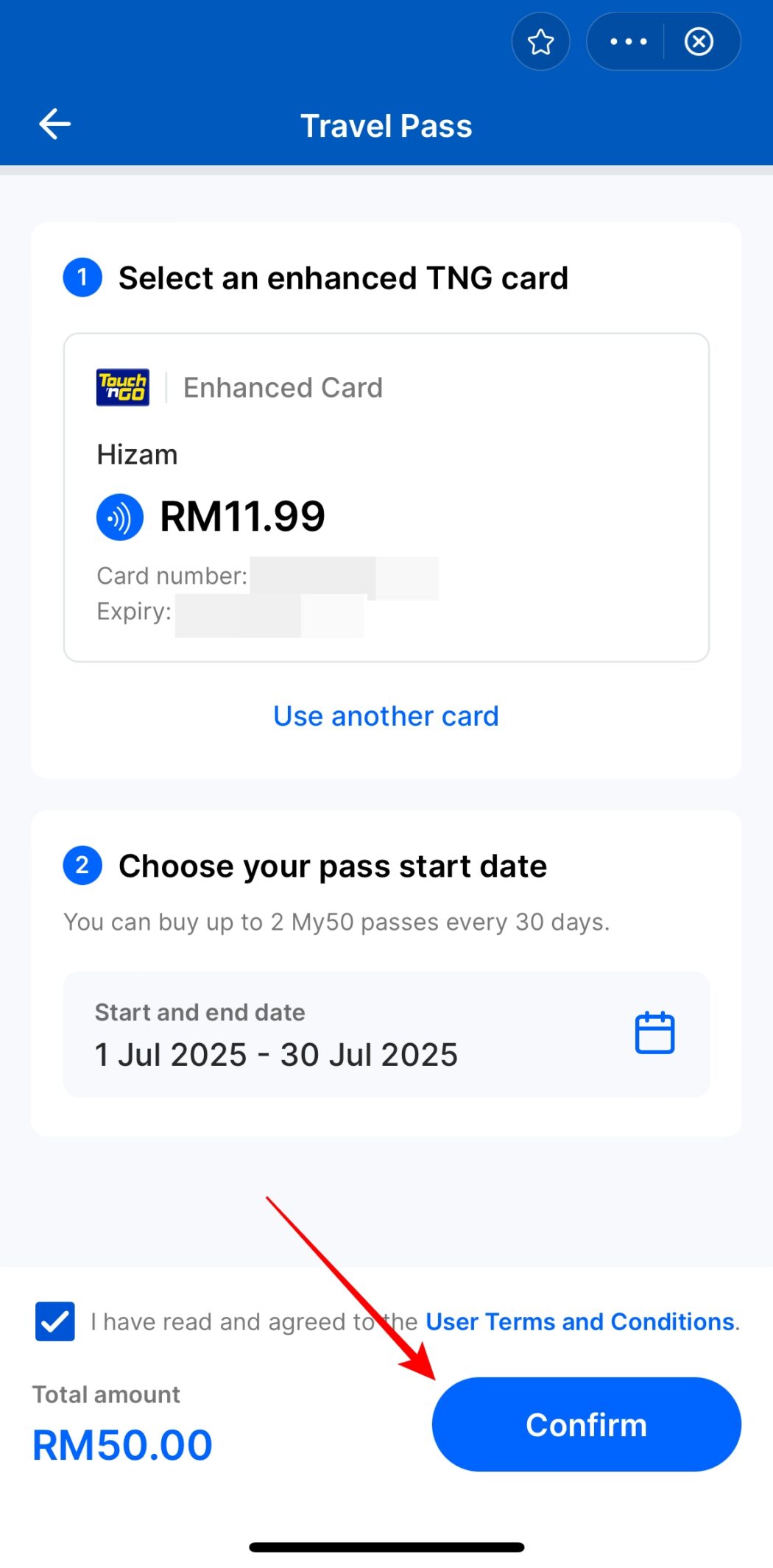 Tak Perlu Beratur Lagi, Ini Cara Cepat & Senang Perbaharui Pas My50 Guna TNG eWallet