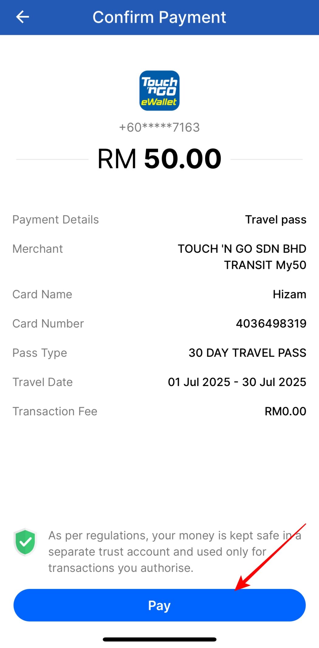 Tak Perlu Beratur Lagi, Ini Cara Cepat & Senang Perbaharui Pas My50 Guna TNG eWallet