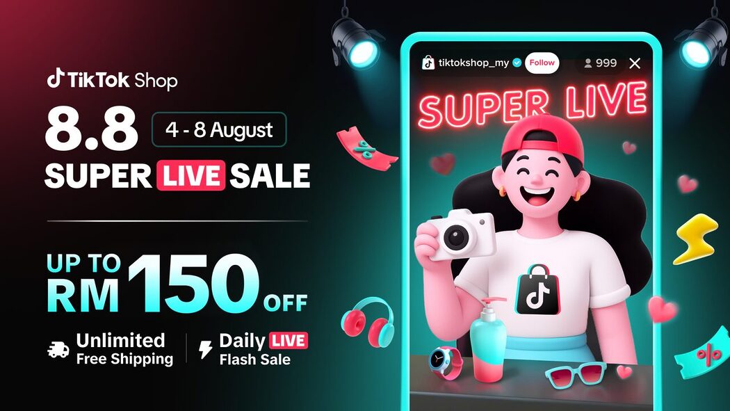 Khairul Aming Lancar Produk Ketiga Di TikTok Shop 8 Ogos Ini, Siap Boleh Menang Trip Ke New Zealand! 2 TikTok Shop
