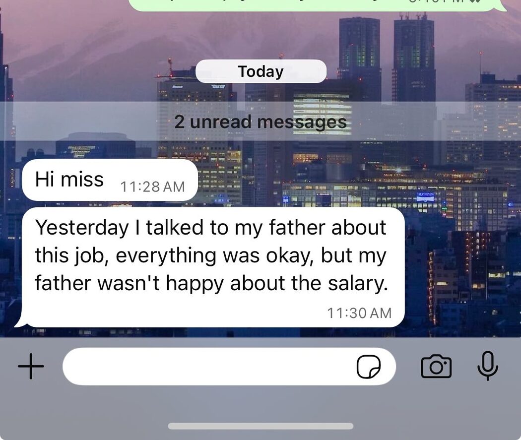 Anak Gembira Nak Dapat Kerja, Ayah Pula Tak Puas Hati Dengan Tawaran Gaji