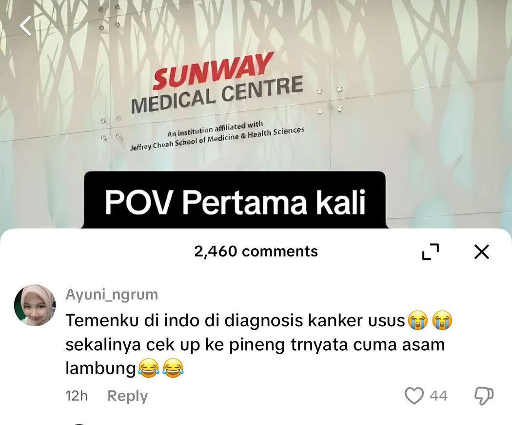Disahkan Kanser Usus Di Indonesia, Pesakit Lega Rujuk Ke Malaysia Rupanya Hanya GERD 2 Disahkan Kanser Usus Di Indonesia, Pesakit Lega Rujuk Ke Malaysia Rupanya Hanya GERD