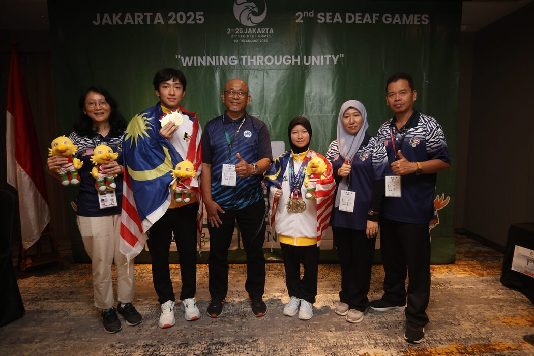 Malaysia Cemerlang Muncul Juara Keseluruhan Sukan SEA Pekak 2025
