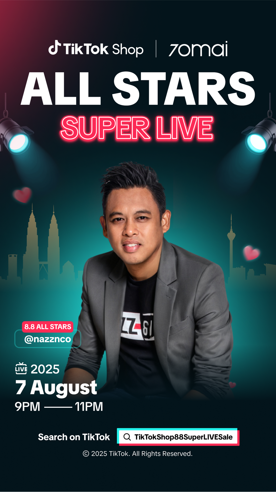 Khairul Aming Lancar Produk Ketiga Di TikTok Shop 8 Ogos Ini, Siap Boleh Menang Trip Ke New Zealand! 3 Khairul Aming Lancar Produk Ketiga Di TikTok Shop 8 Ogos Ini, Siap Boleh Menang Trip Ke New Zealand!