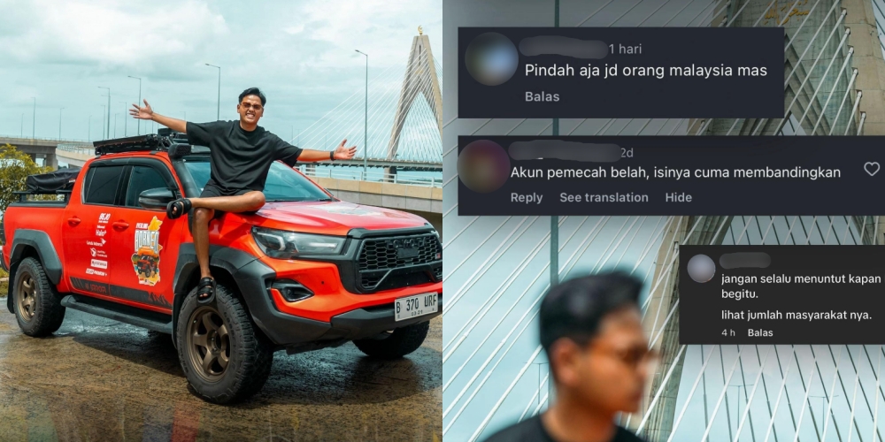 YouTuber Indonesia 'Diusir' Netizen Sendiri Selepas Buat Konten Perbandingan Dengan Negara Tetangga