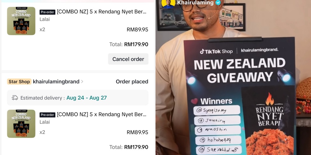 Kenapa Tak Umum Pemenang Selepas Seminggu, Ramai Batalkan Order? Ini Respon Khairul Aming