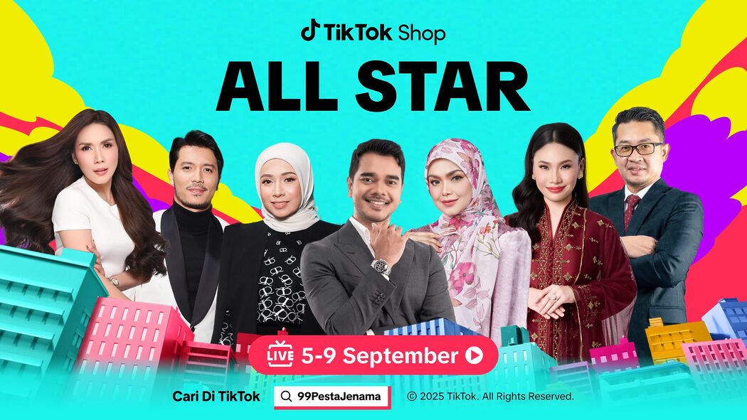 TikTok Shop 9.9 Brand Festival Kembali! Tawaran Luar Biasa, Free Shipping & Super Deals RM9 Menanti!