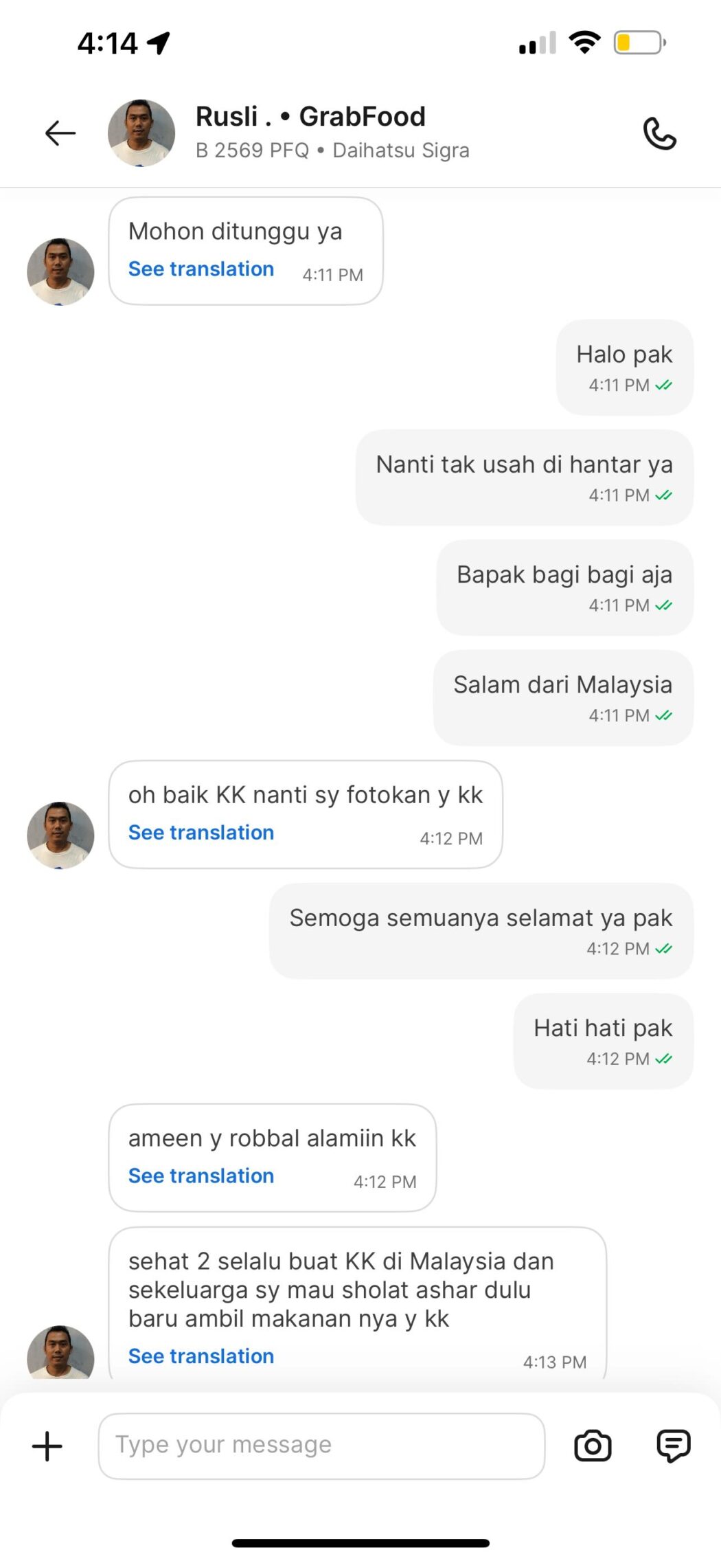 'Solidariti Serumpun' - Rakyat Malaysia Hulur Bantuan Makanan Ke Indonesia Guna Aplikasi Grab 4 'Solidariti Serumpun' - Rakyat Malaysia Hulur Bantuan Makanan Ke Indonesia Guna Aplikasi Grab