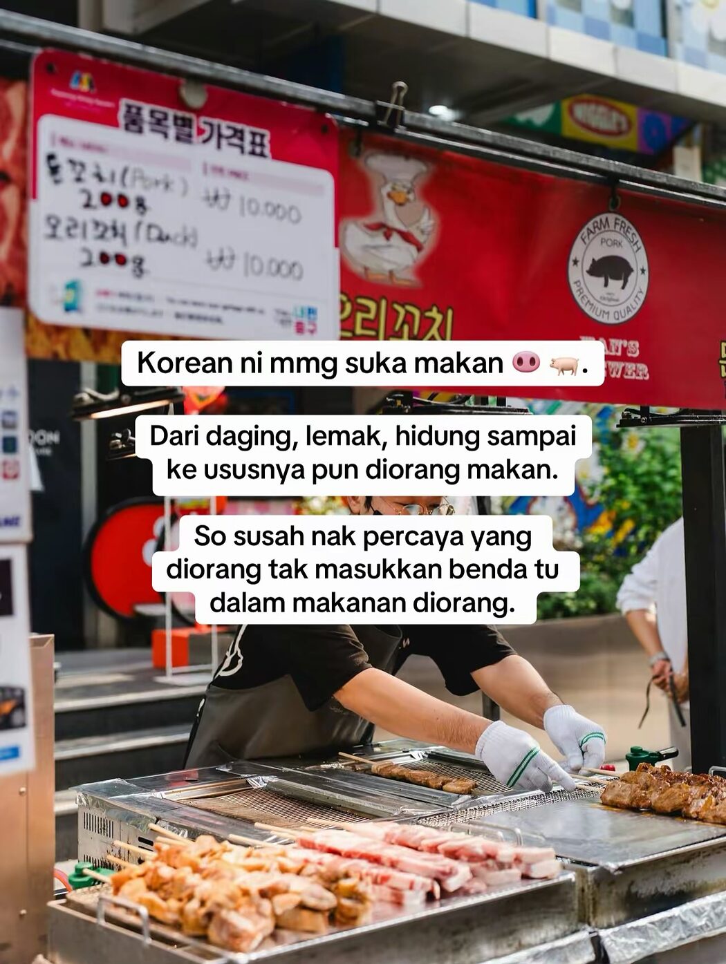 Wanita Ini Risau Tengok Pelancong Muslim Dari Malaysia Bangga Kongsi Pengalaman Makan Street Food Di Myeongdong