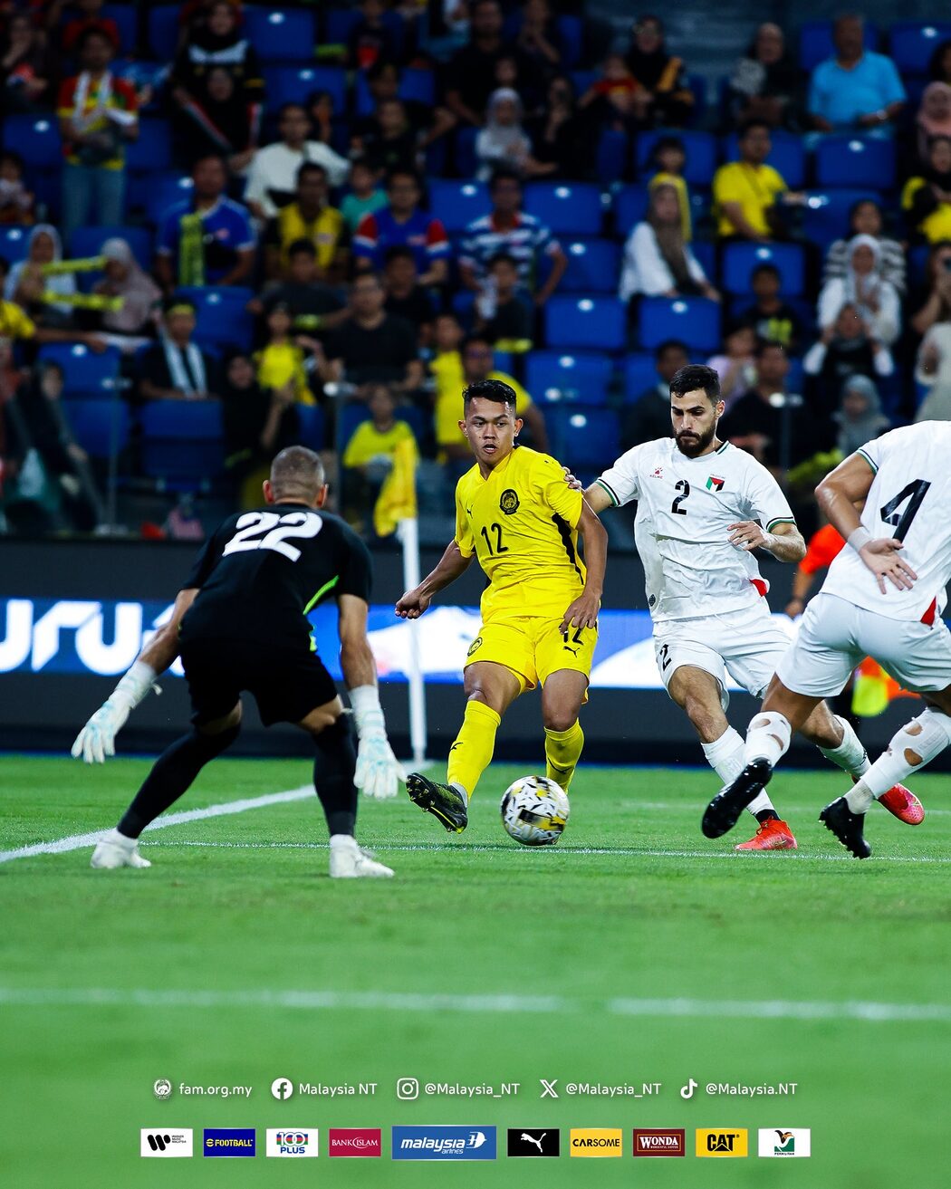 Perlawanan Persahabatan: Harimau Malaya Mengaum Lagi, Tundukkan Palestin 1-0