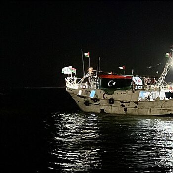 Kapal Aktivis Global Sumud Flotilla Diserang Negara Haram 4 Itali