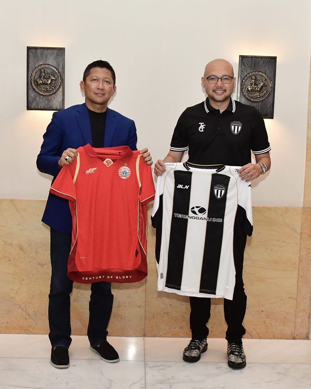 Sheikh Farouk bersama M. Pracanca