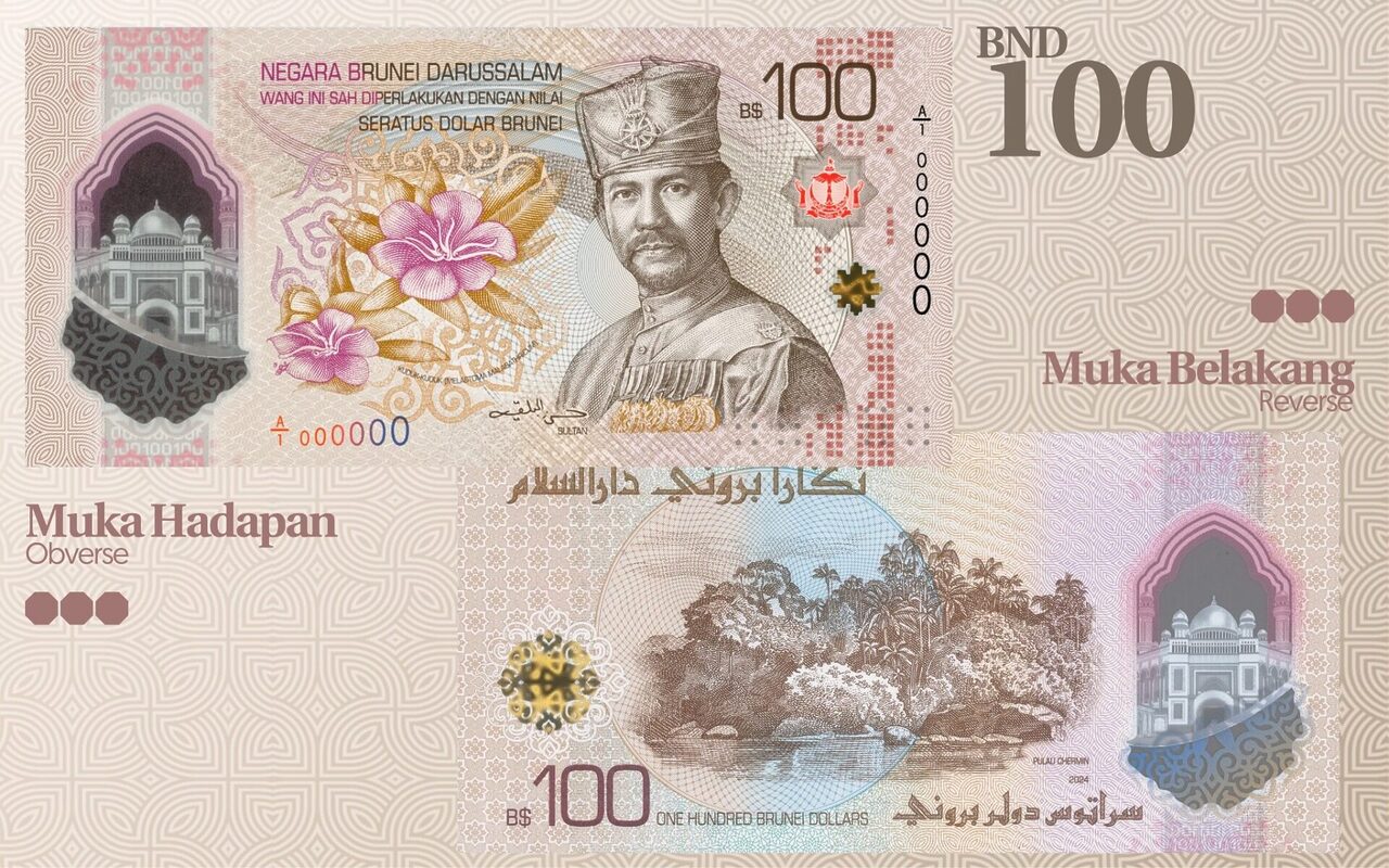Brunei Ganti Perkataan Ringgit Kepada 'Dolar Brunei' Pada Wang Kertas Baharu