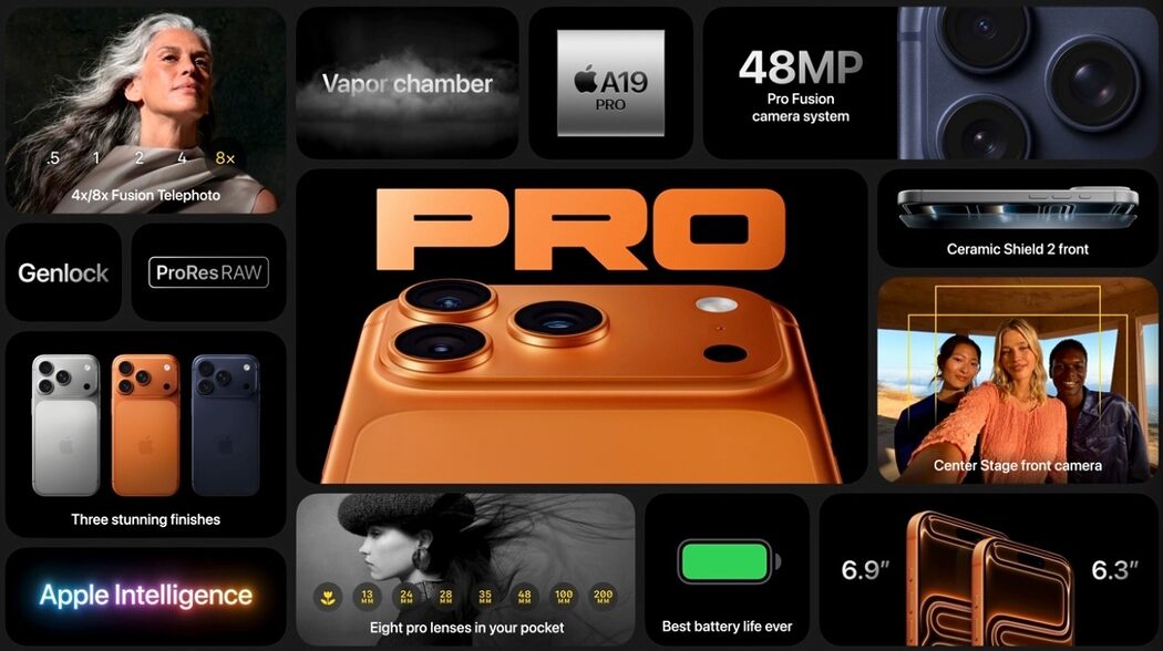 iPhone 17 Pro & Pro Max Tampil Rekaan 'Fresh' Serta Teknologi Penyejukan Canggih Dijual Harga Cecah RM9,999