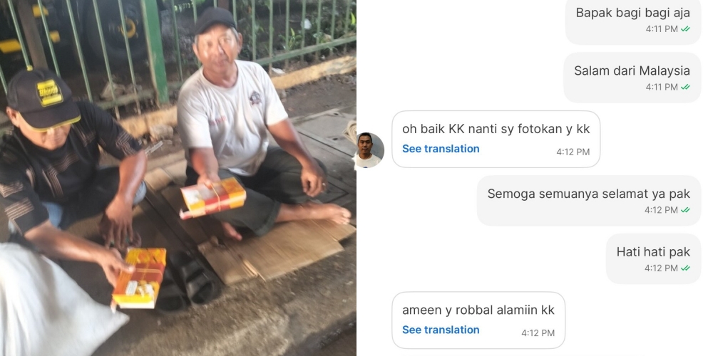 'Solidariti Serumpun' - Rakyat Malaysia Hulur Bantuan Makanan Ke Indonesia Guna Aplikasi Grab